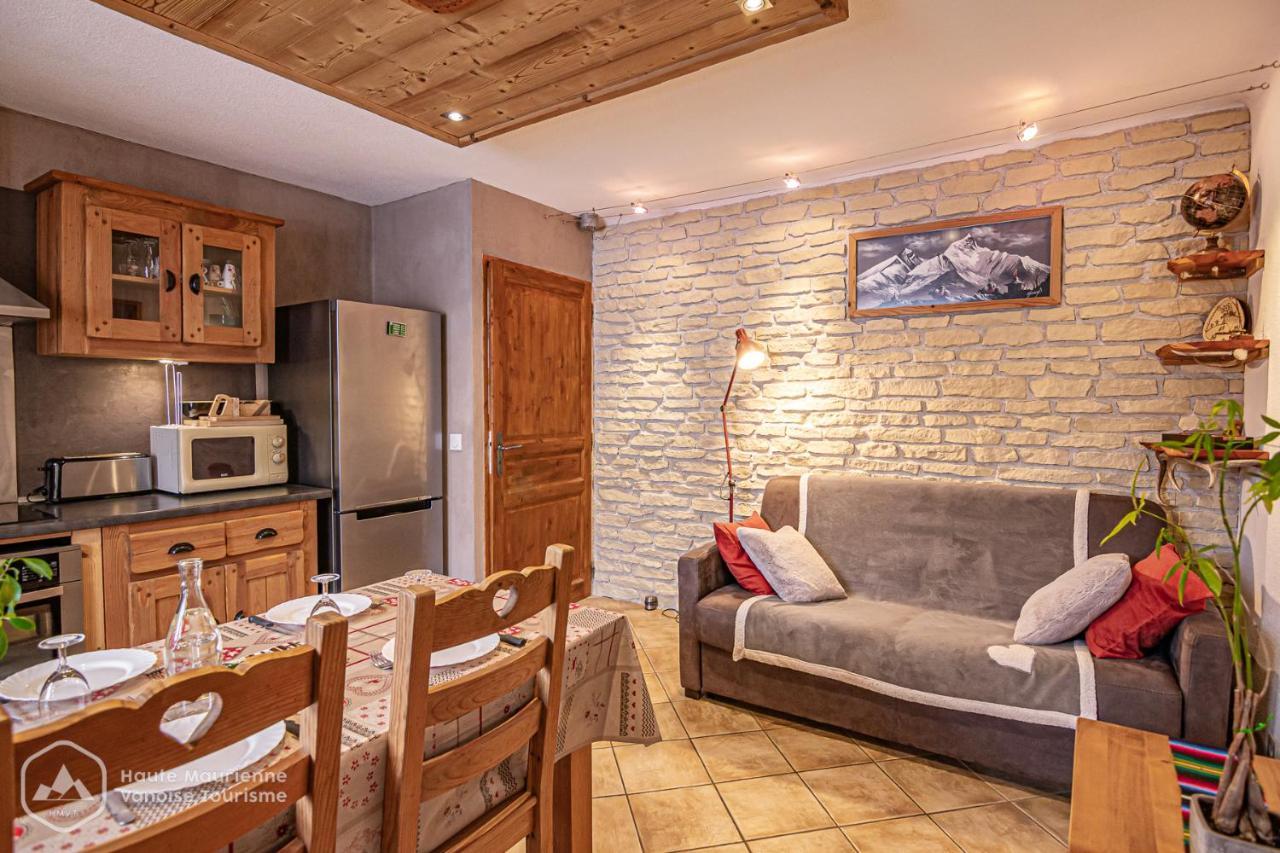 Appartement La Soldanelle à Lanslevillard Extérieur photo