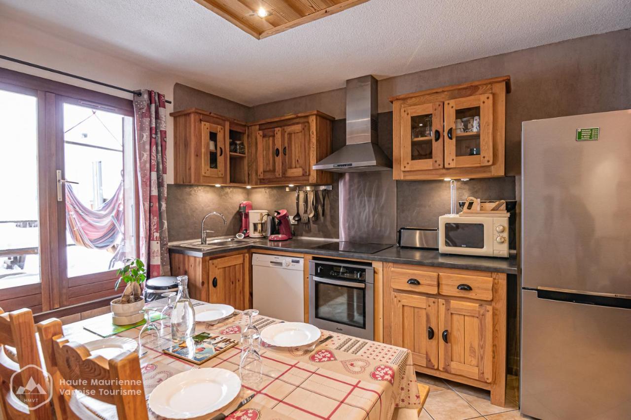Appartement La Soldanelle à Lanslevillard Extérieur photo
