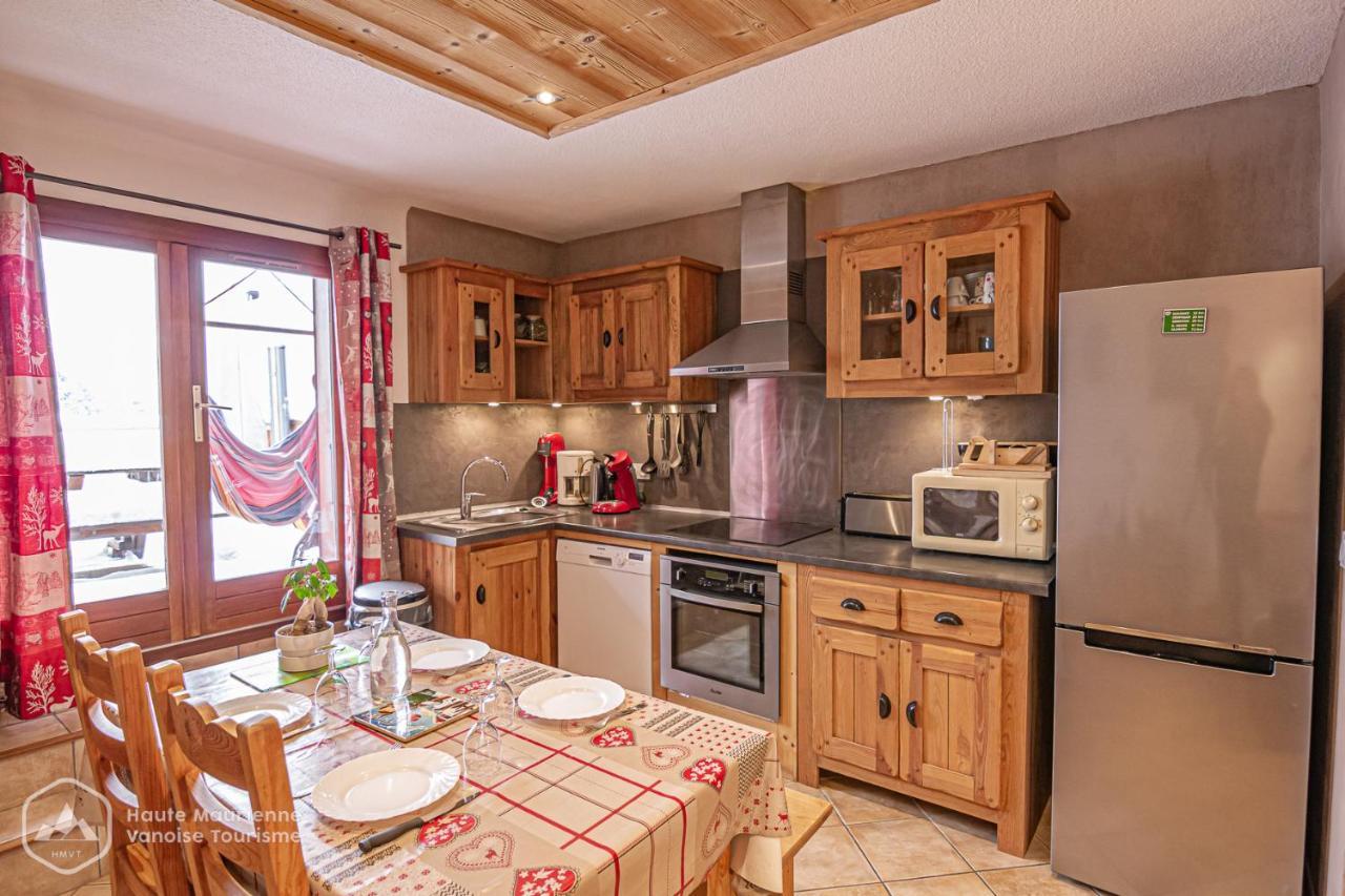 Appartement La Soldanelle à Lanslevillard Extérieur photo