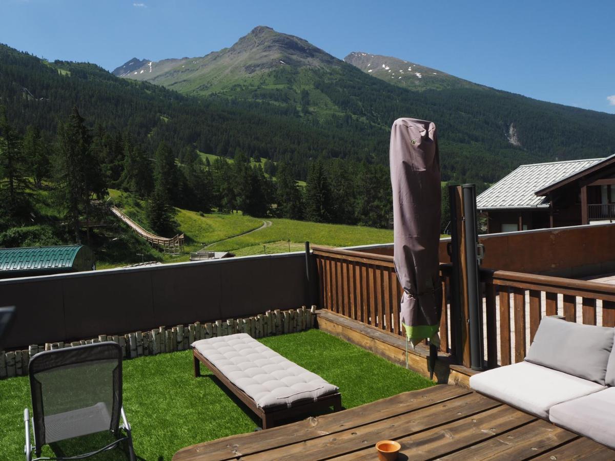 Appartement La Soldanelle à Lanslevillard Extérieur photo